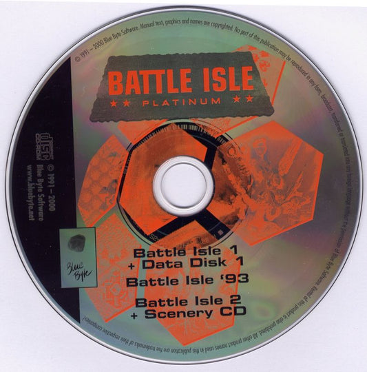 Battle Isle Platinum Disc 1-2 Microsoft Windows PC CD-PC Gamez USA