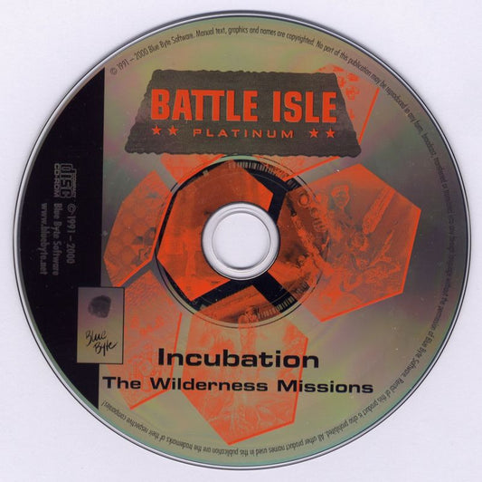 Battle Isle Platinum Incubation The Wilderness Missions Microsoft Windows PC CD-PC Gamez USA