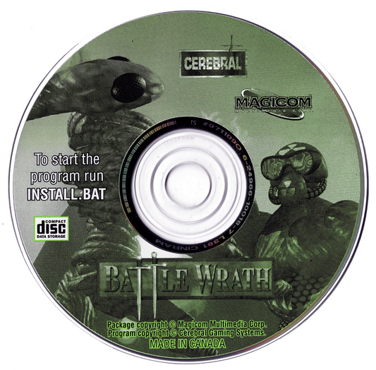 Battle Wrath Microsoft Windows PC CD-PC Gamez USA