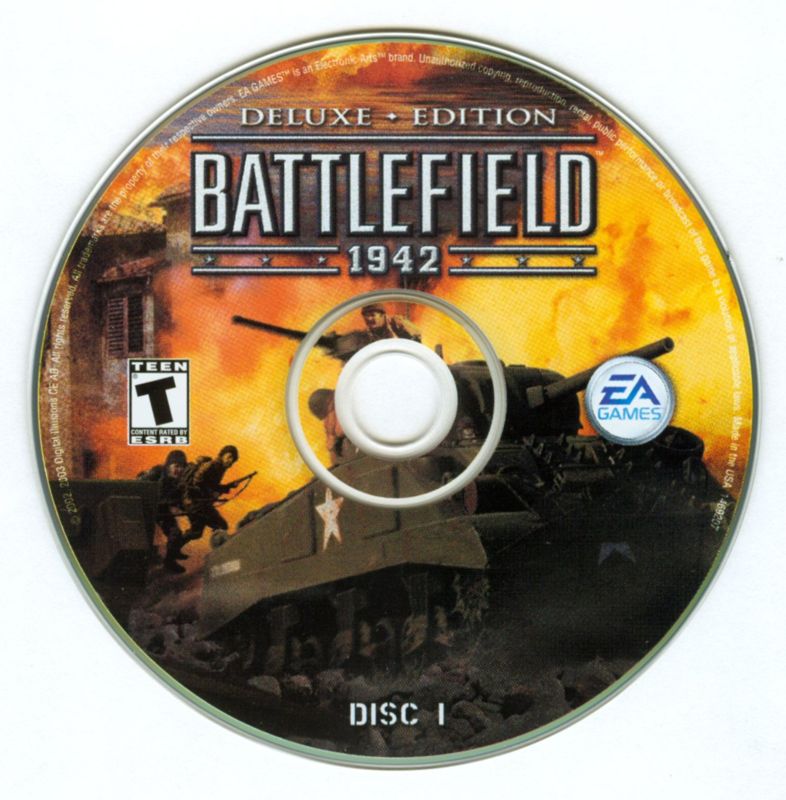 Battlefield 1942 - Deluxe Edition Disc 1-3 Microsoft Windows PC CD-PC Gamez USA