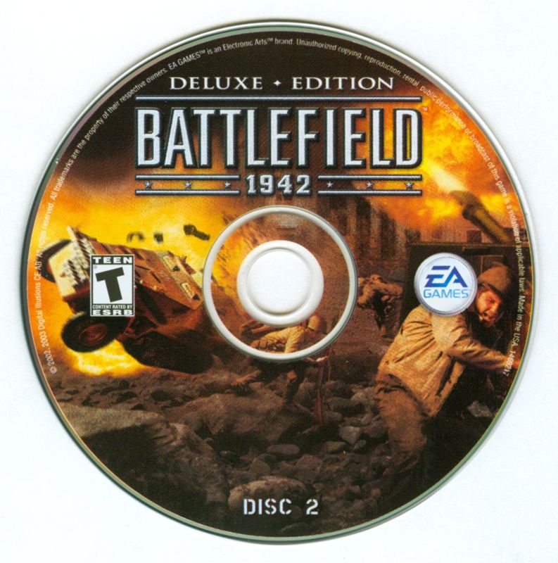 Battlefield 1942 - Deluxe Edition Disc 1-3 Microsoft Windows PC CD-PC Gamez USA