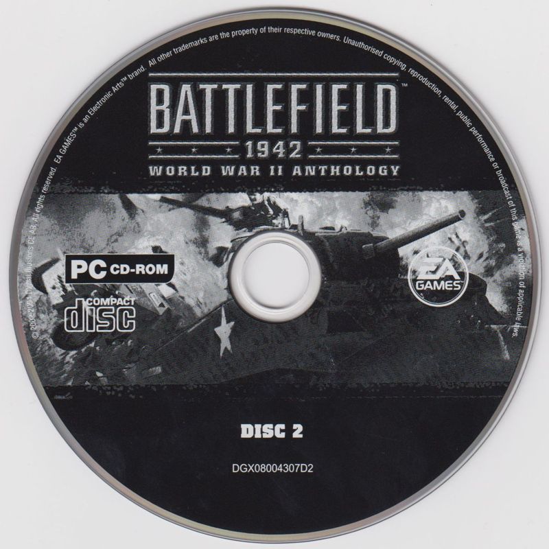 Battlefield 1942 World War II Anthology Disc 1-4 Microsoft Windows PC CD-PC Gamez USA