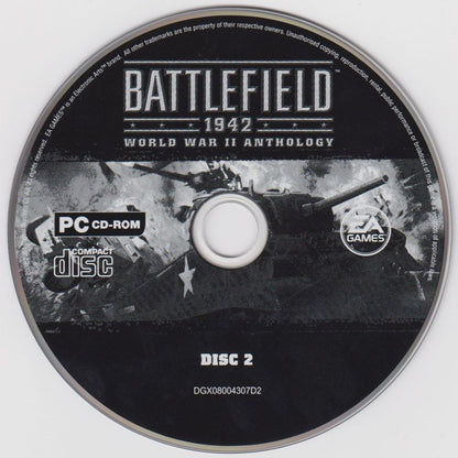 Battlefield 1942 World War II Anthology Disc 1-4 Microsoft Windows PC CD-PC Gamez USA
