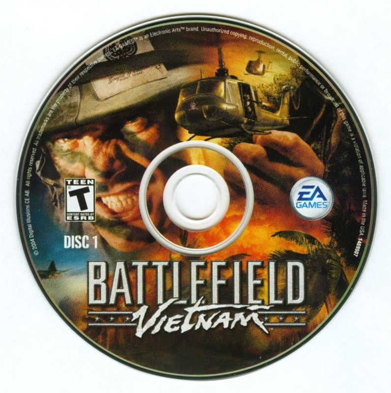 Battlefield Vietnam Disc 1-3 Microsoft Windows PC CD-PC Gamez USA