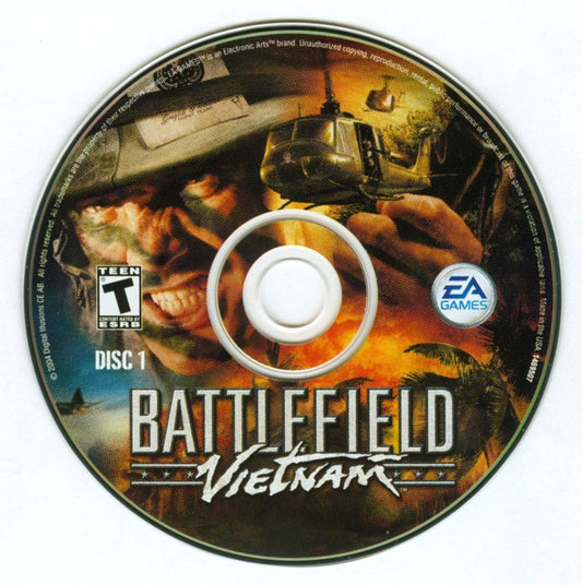 Battlefield Vietnam Disc 1-3 Microsoft Windows PC CD-PC Gamez USA