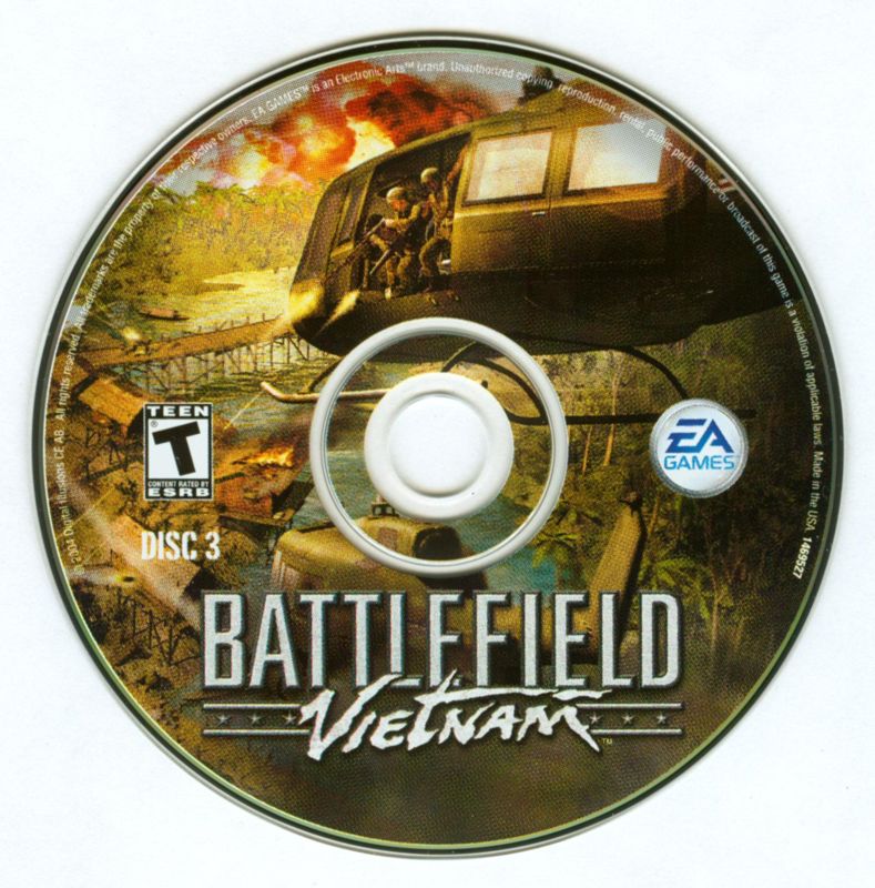 Battlefield Vietnam Disc 1-3 Microsoft Windows PC CD-PC Gamez USA