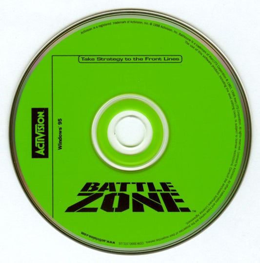 Battlezone 1998 Activision Microsoft Windows PC CD-PC Gamez USA