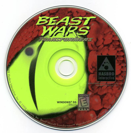 Beast Wars Transformers Microsoft Windows PC CD-PC Gamez USA