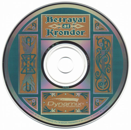 Betrayal at Krondor Microsoft Windows PC CD-PC Gamez USA