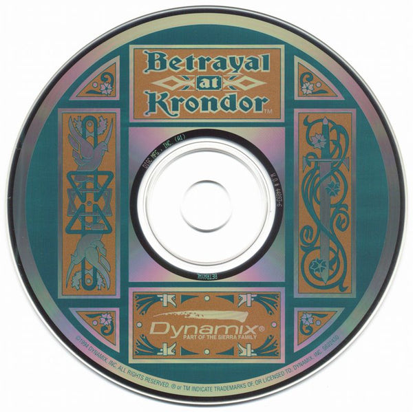 Betrayal at Krondor Microsoft Windows PC CD-PC Gamez USA