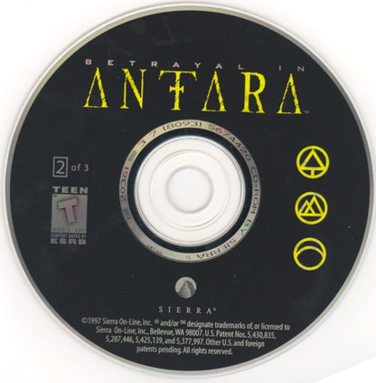 Betrayal in Antara Disc 1-3 Microsoft Windows PC CD-PC Gamez USA
