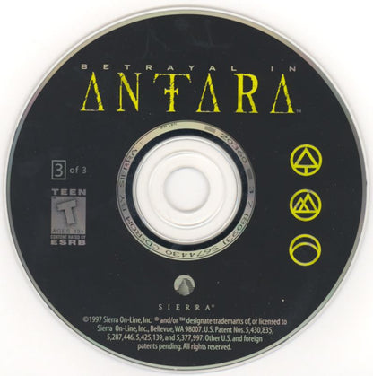 Betrayal in Antara Disc 1-3 Microsoft Windows PC CD-PC Gamez USA