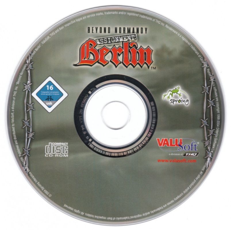 Beyond Normandy Assignment Berlin Microsoft Windows PC CD-PC Gamez USA