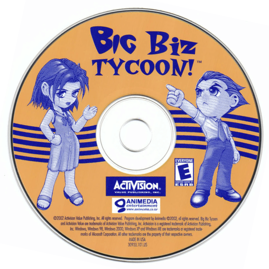 Big Biz Tycoon Microsoft Windows PC CD-PC Gamez USA