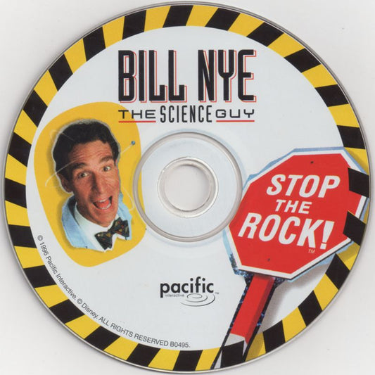 Bill Nye The Science Guy - Stop the Rock! Microsoft Windows PC CD-PC Gamez USA