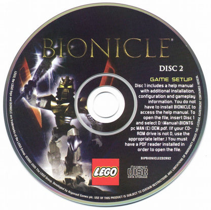 Bionicle Disc 1-2 Microsoft Windows PC CD-PC Gamez USA