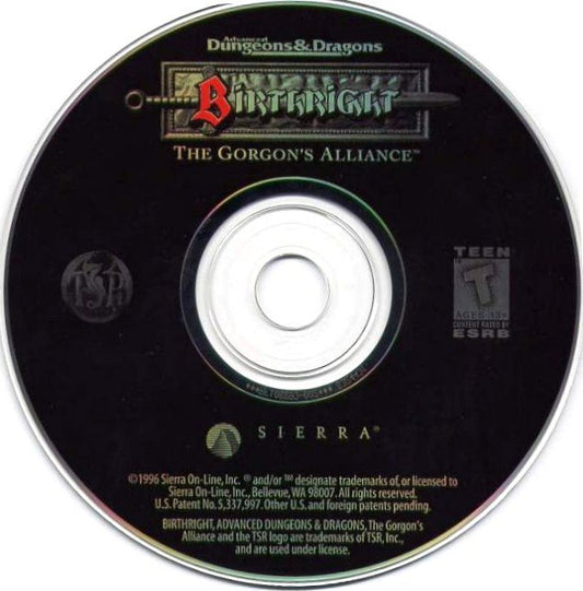 Birthright The Gorgon's Alliance Microsoft Windows PC CD-PC Gamez USA
