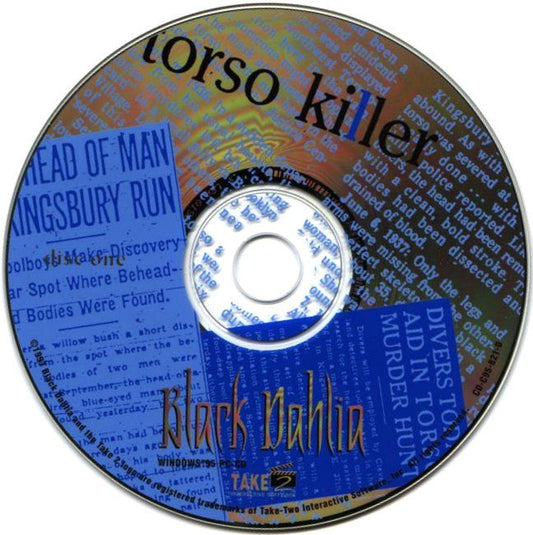 Black Dahlia Disc 1-8 Microsoft Windows PC CD-PC Gamez USA