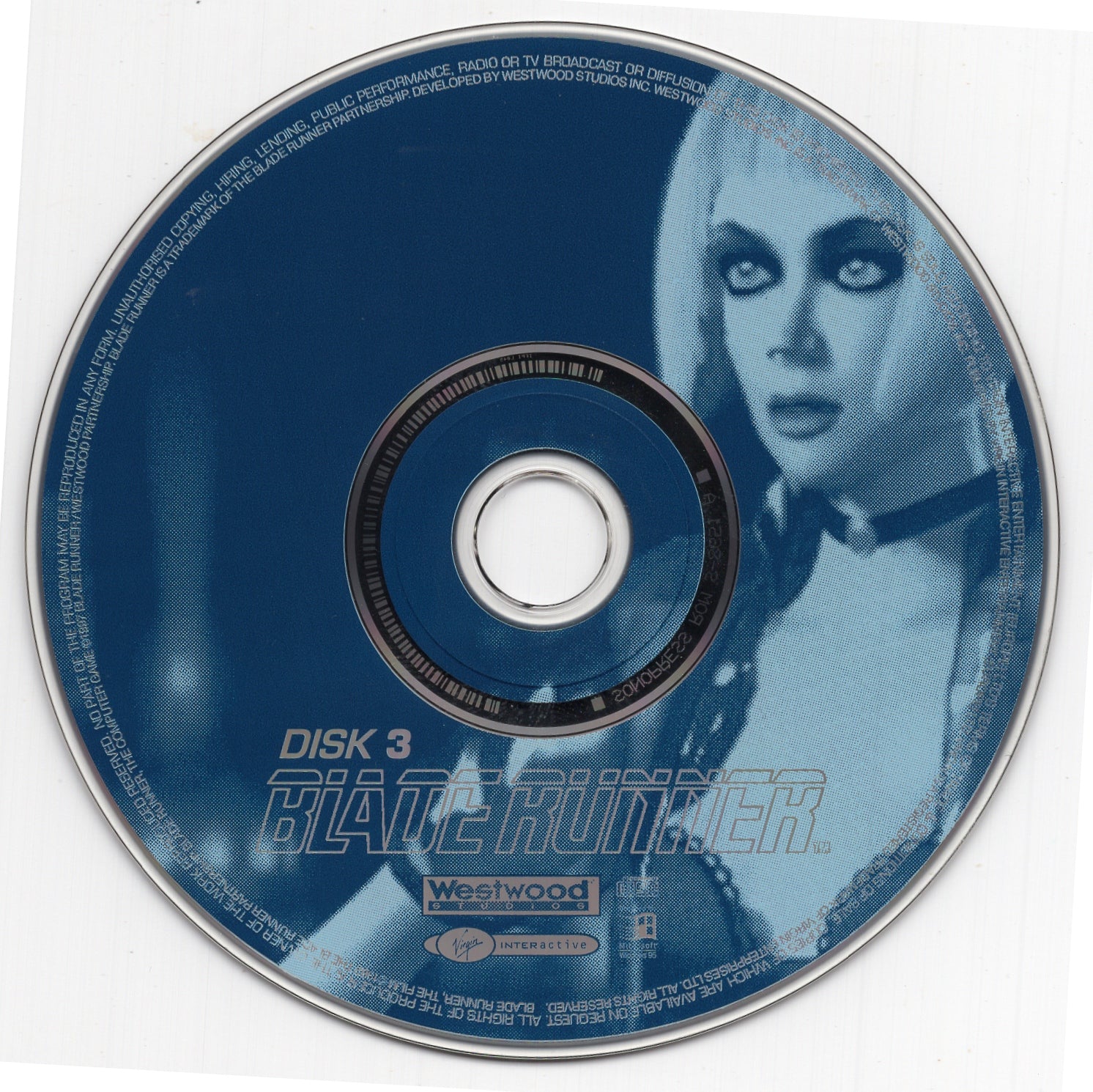 Blade Runner Disc 1-4 Microsoft Windows PC CD-PC Gamez USA