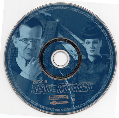 Blade Runner Disc 1-4 Microsoft Windows PC CD-PC Gamez USA