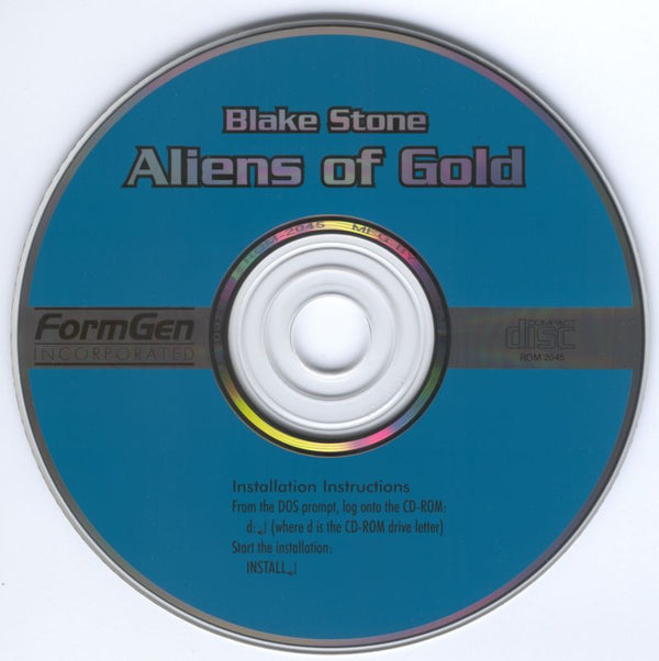 Blake Stone - Aliens of Gold Microsoft Windows PC CD-PC Gamez USA