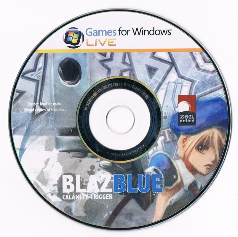 BlazBlue Calamity Trigger Microsoft Windows PC DVD by PC Gamez USA