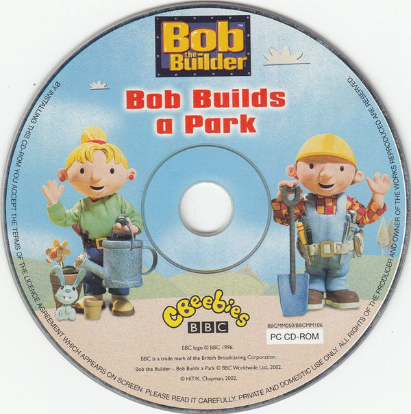 Bob The Builder Bob Builds a Park Microsoft Windows PC CD by PC Gamez USA
