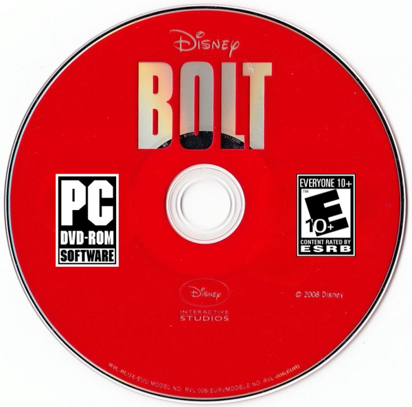 Bolt Microsoft Windows PC DVD by PC Gamez USA