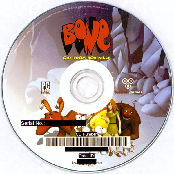 Bone Out From Boneville Microsoft Windows PC CD by PC Gamez USA