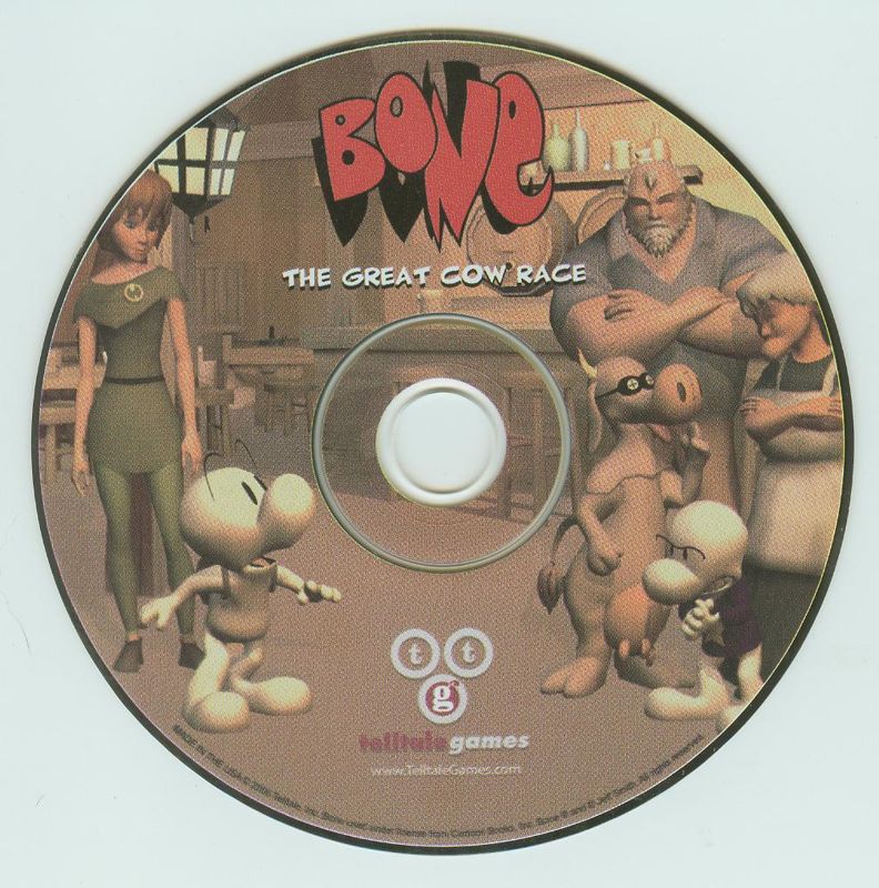 Bone The Great Cow Race Microsoft Windows PC CD-PC Gamez USA