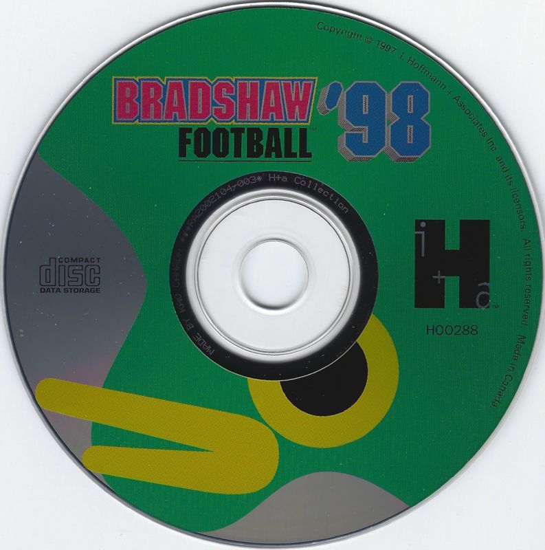 Bradshaw Football '98 Microsoft Windows PC CD-PC Gamez USA