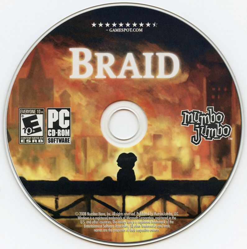 Braid Puzzle Platformer for Windows PC by PC Gamez USA