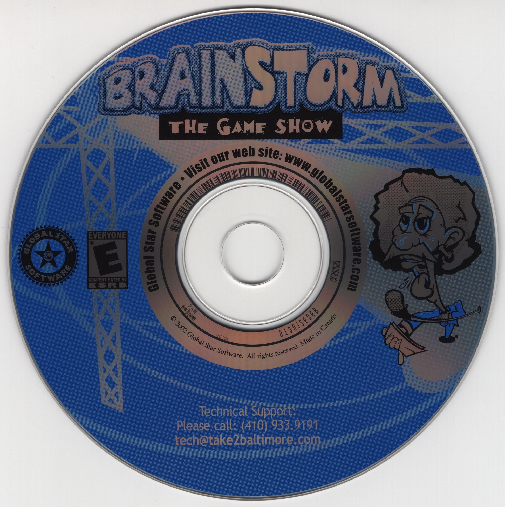 BrainStorm The Game Show Microsoft Windows PC CD-PC Gamez USA