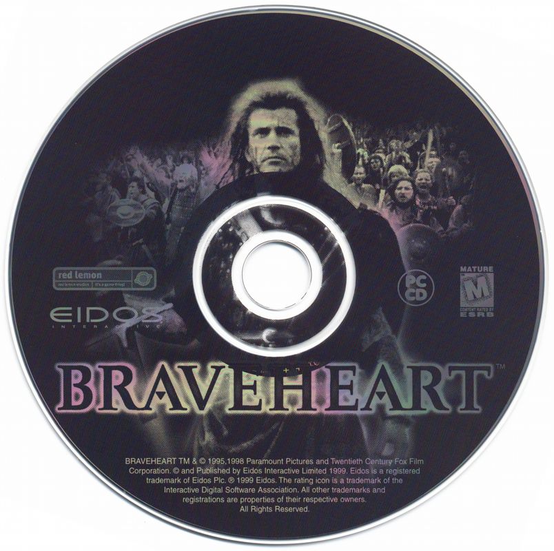 Braveheart Microsoft Windows PC CD-PC Gamez USA