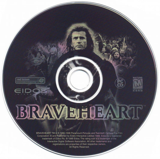 Braveheart Microsoft Windows PC CD-PC Gamez USA
