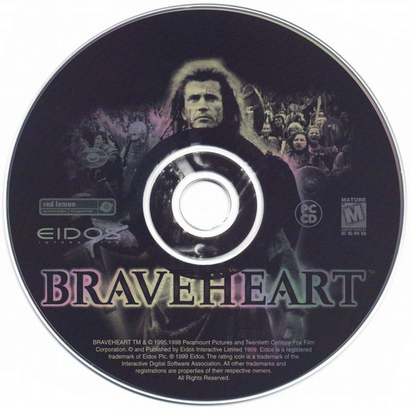 Braveheart Microsoft Windows PC CD-PC Gamez USA