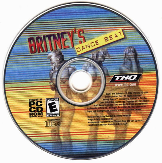Britney's Dance Beat Microsoft Windows PC CD-PC Gamez USA