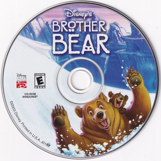 Brother Bear Microsoft Windows PC CD-PC Gamez USA