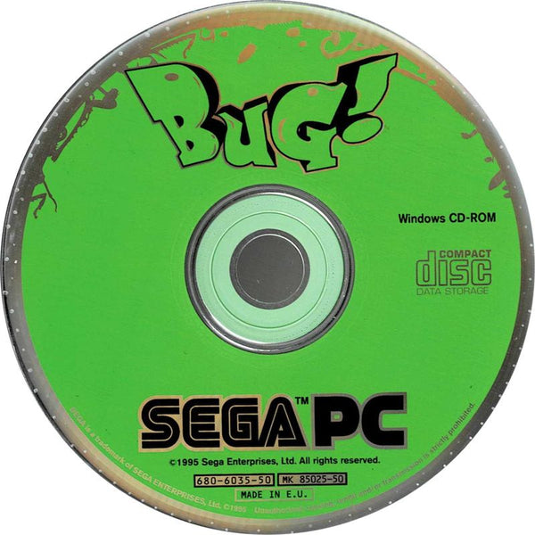 Bug! Microsoft Windows 3.X CD by PC Gamez USA