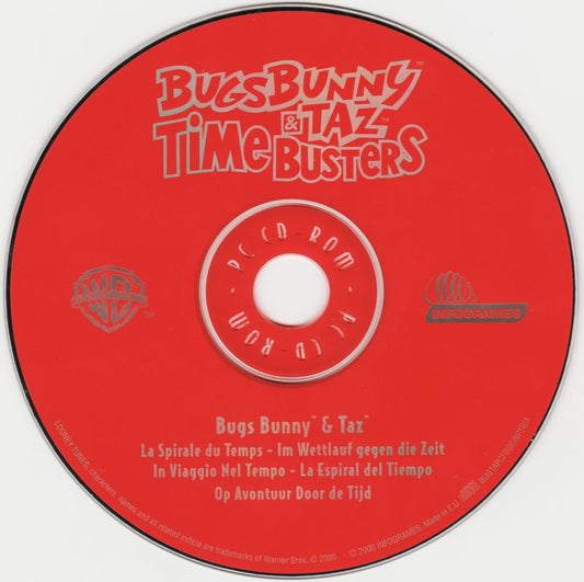 Bugs Bunny Taz Time Busters Microsoft Windows PC CD-PC Gamez USA