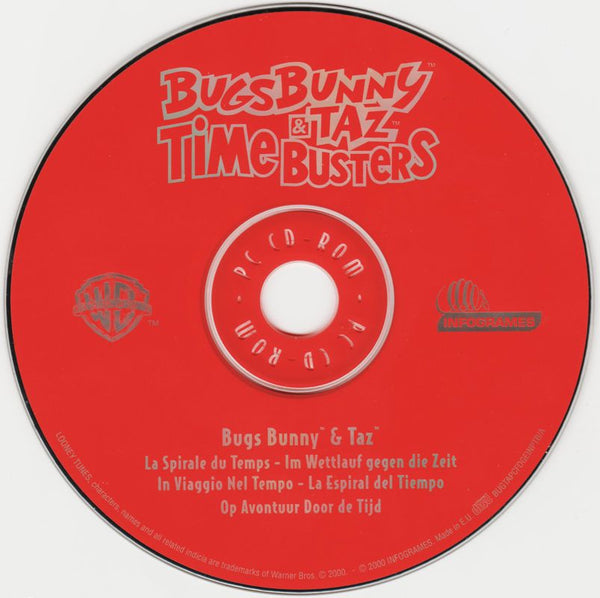 Bugs Bunny Taz Time Busters Microsoft Windows PC CD-PC Gamez USA