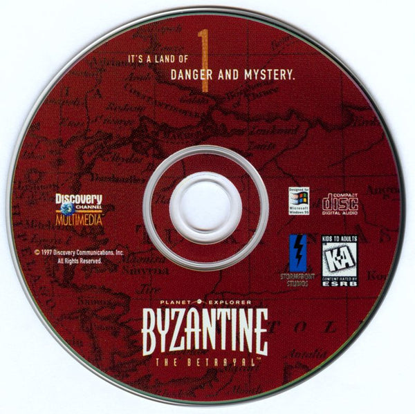 Byzantine The Betrayal Disc 1-6 Microsoft Windows PC CD-PC Gamez USA