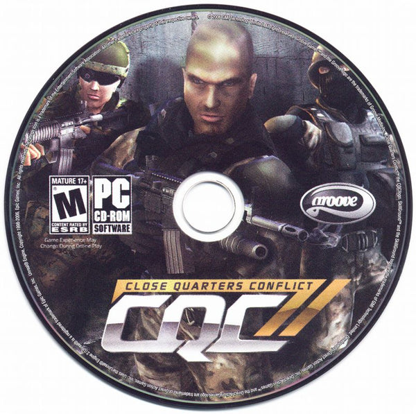 CQC Close Quarters Conflict Microsoft Windows PC CD by PC Gamez USA