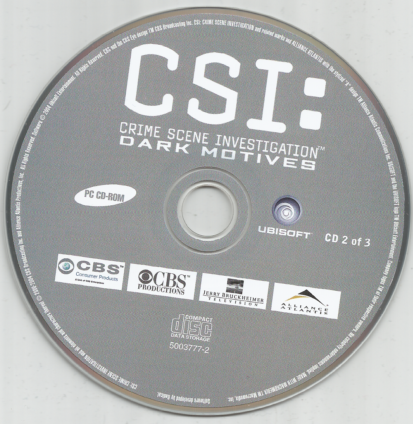 CSI Crime Scene Investigation Dark Motives Disc 1-3 Microsoft Windows PC CD-PC Gamez USA