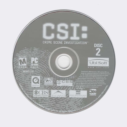 CSI Crime Scene Investigation Disc 1-3 Microsoft Windows PC CD-PC Gamez USA