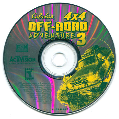 Cabela's 4x4 Off Road Adventure III Microsoft Windows PC CD-PC Gamez USA