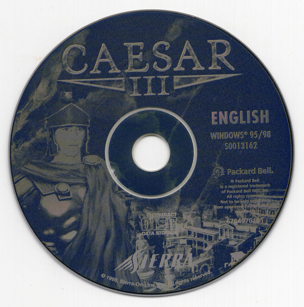 Caesar III Microsoft Windows PC CD-PC Gamez USA