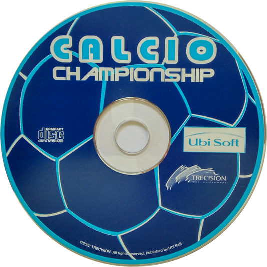 Calcio Championship Microsoft Windows PC CD-PC Gamez USA