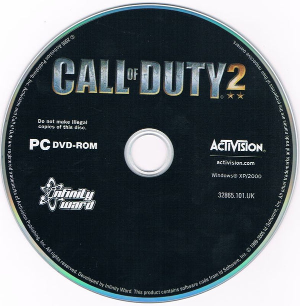 Call Of Duty 2 Microsoft Windows PC DVD by PC Gamez USA