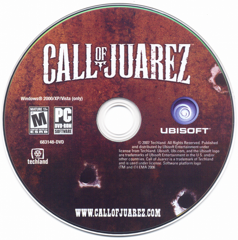Call of Juarez Microsoft Windows PC CD-PC Gamez USA